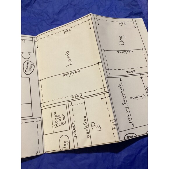 Craft Patterns Annie's Attic Mammy & Family 53-0 & Farmyard Animals 91-5 - Picture 11 of 15